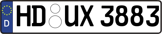 HD-UX3883