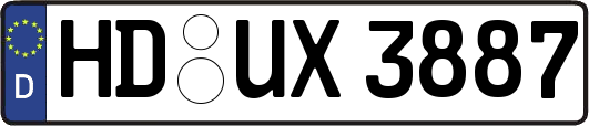HD-UX3887