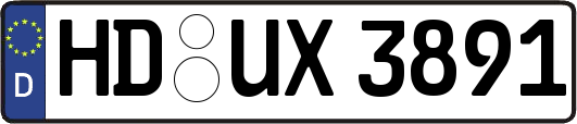 HD-UX3891