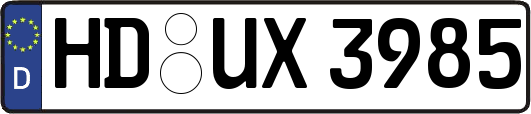 HD-UX3985
