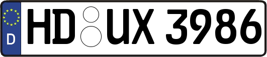 HD-UX3986