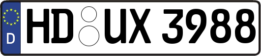 HD-UX3988
