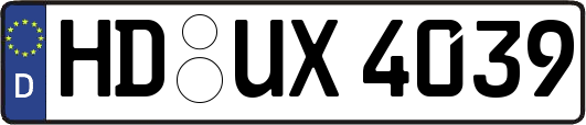 HD-UX4039