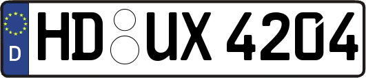 HD-UX4204