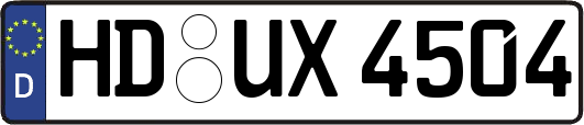 HD-UX4504