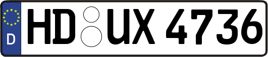 HD-UX4736