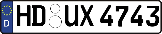 HD-UX4743