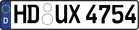 HD-UX4754