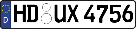 HD-UX4756