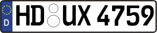 HD-UX4759