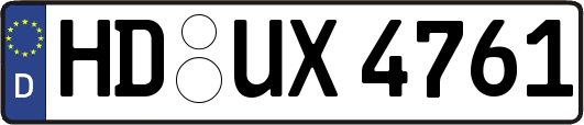 HD-UX4761