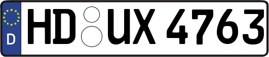 HD-UX4763