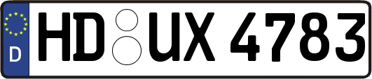 HD-UX4783