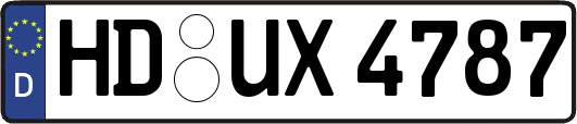 HD-UX4787