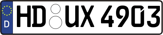 HD-UX4903