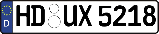 HD-UX5218