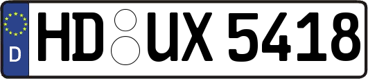 HD-UX5418