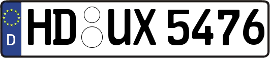 HD-UX5476