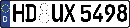 HD-UX5498