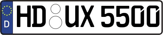 HD-UX5500