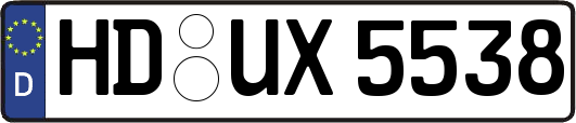 HD-UX5538