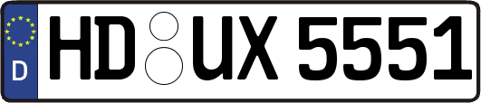 HD-UX5551