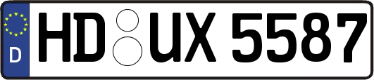 HD-UX5587