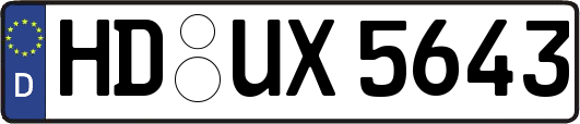 HD-UX5643