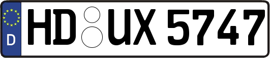 HD-UX5747