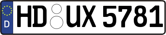 HD-UX5781