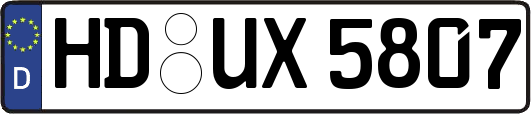 HD-UX5807