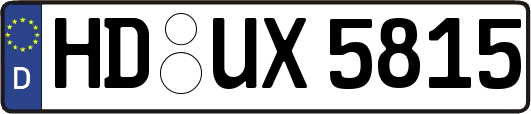 HD-UX5815