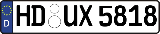 HD-UX5818
