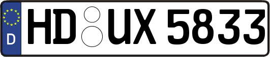 HD-UX5833