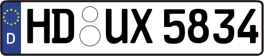HD-UX5834