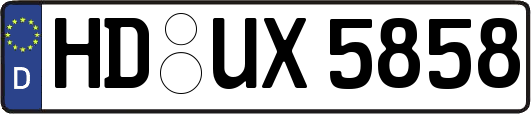HD-UX5858