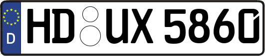 HD-UX5860