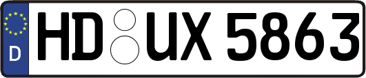 HD-UX5863