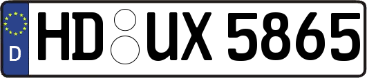 HD-UX5865