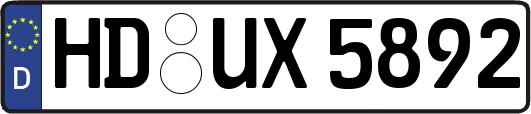 HD-UX5892