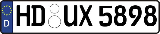 HD-UX5898