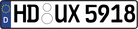 HD-UX5918