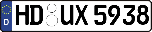 HD-UX5938