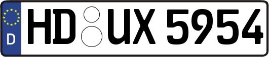 HD-UX5954