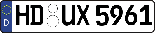 HD-UX5961