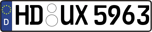 HD-UX5963