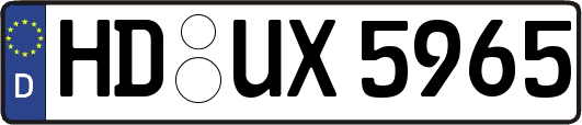 HD-UX5965