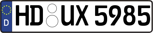 HD-UX5985