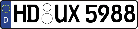 HD-UX5988