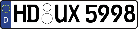 HD-UX5998